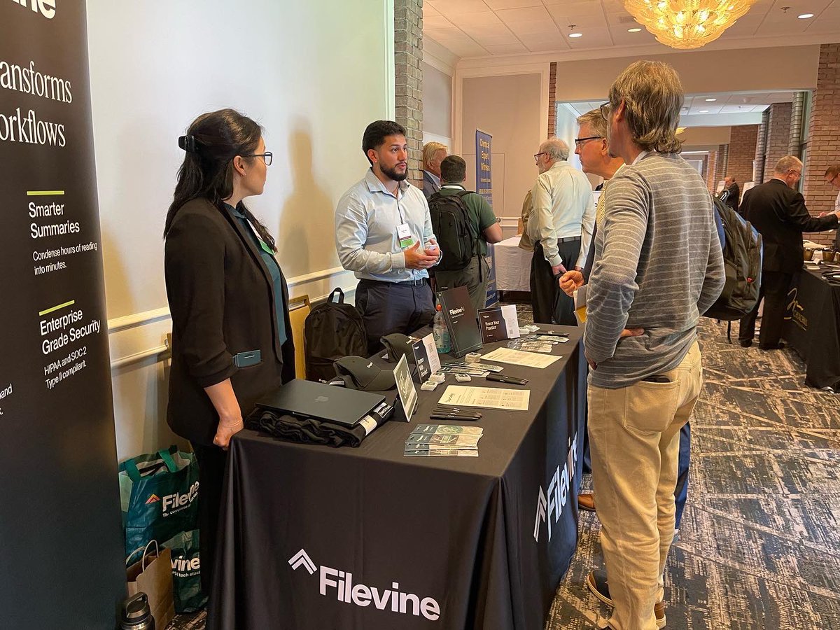 ISBAlawyer's tweet image. THANK YOU to our #AnnualMeeting2025 Silver Sponsor @filevine! 

#ISBA #Filevine #ThankYou