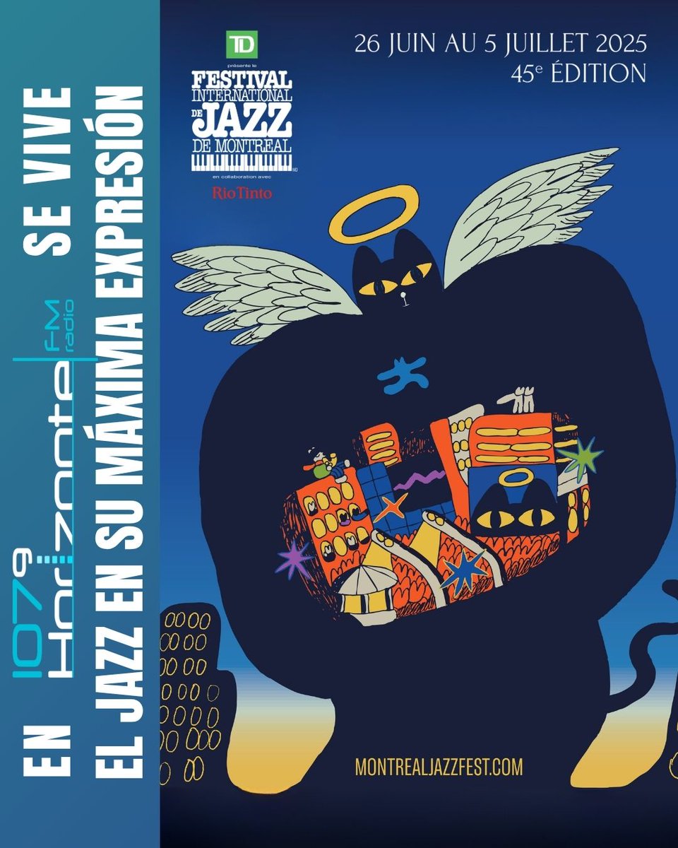 ¡Nos vamos al Festival International de Jazz de Montréal!

Escucha nuestros especiales en Jazz Express, Ejazz y Jazz para el Futuro, así como la cobertura en vivo del 2 al 6 de julio. 🎷✨️

@montrealjazzfest <a href="/Montreal/">Montréal</a>
 #MTLmoments #montreal #bounjourmontreal