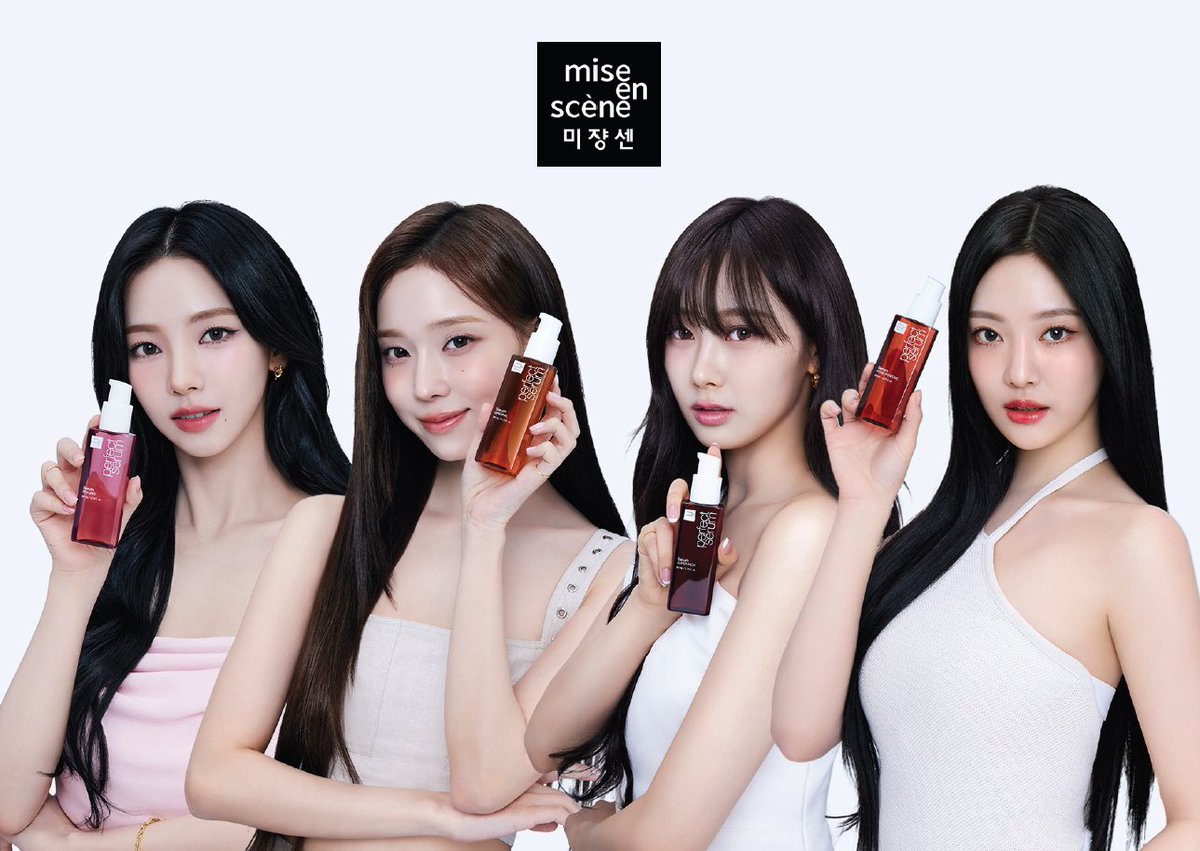 miseenscene_id's tweet photo. Choose your fighter (for your hair) 👩‍🦰🌟✨🤳#aespa #perfectmakesperfect #perfectserum #miseensceneid #KARINA #WINTER #GISELLE #NINGNING https://t.co/aOvNs7dc3u