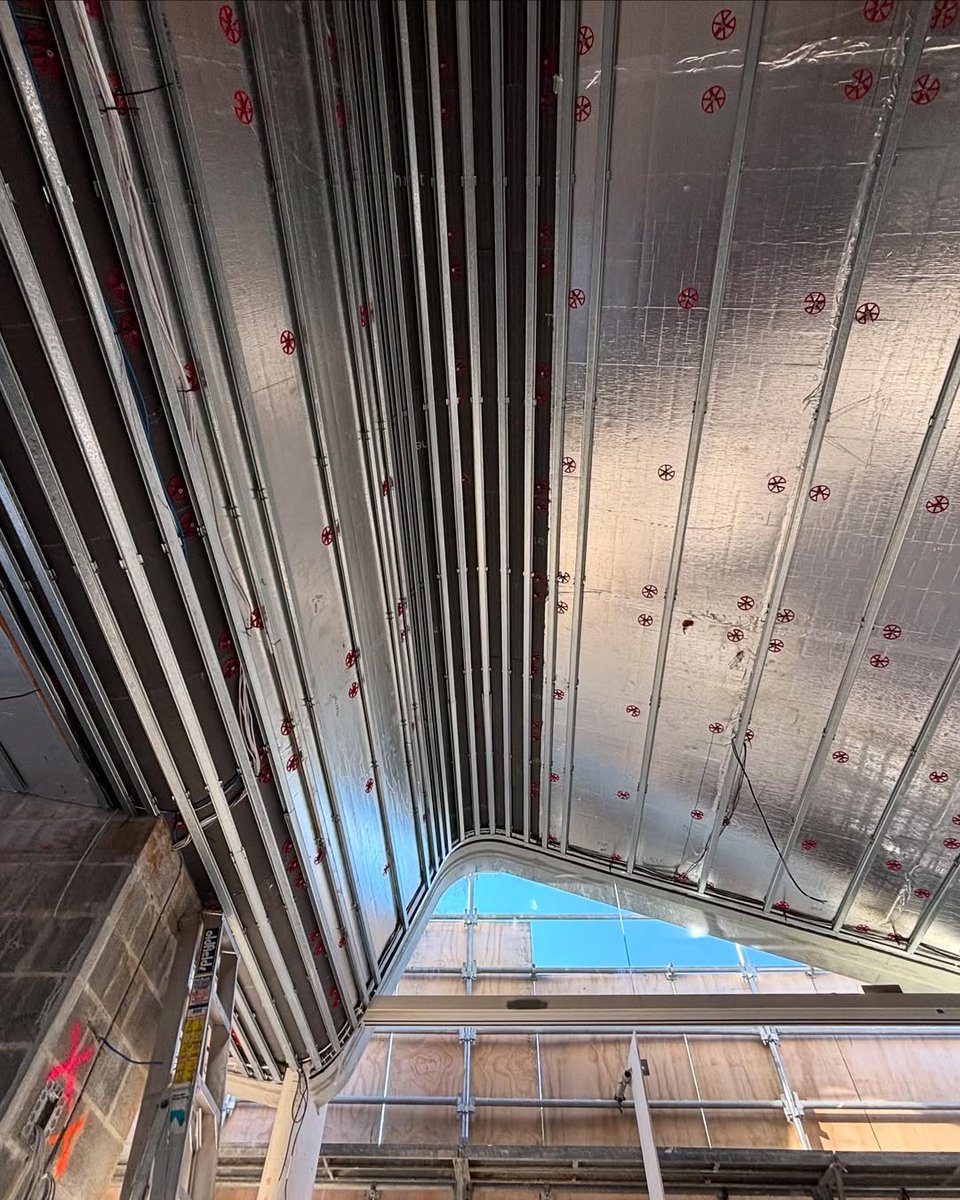 NetworkBS's tweet photo. We’re in awe of this impressive project by Bietola Interiors! Using Rondo Steel for the framing, this curved feature will soon be wrapped in @CSRGyprock flexible board to bring the full design to life.

We’re looking forward to seeing the progress unfold!

📸 Bietola Interiors https://t.co/2rNXYNEY5R