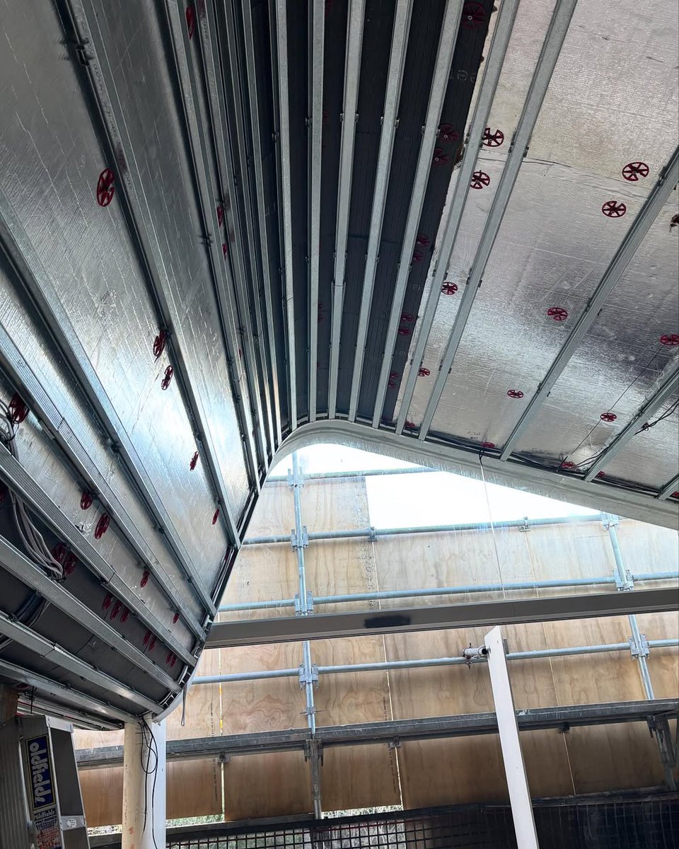 We’re in awe of this impressive project by Bietola Interiors! Using Rondo Steel for the framing, this curved feature will soon be wrapped in <a href="/CSRGyprock/">CSR Gyprock</a> flexible board to bring the full design to life.

We’re looking forward to seeing the progress unfold!

📸 Bietola Interiors