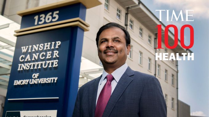 Emory School of Medicine (@emorymedicine) on Twitter photo Suresh Ramalingam, <a href="/WinshipAtEmory/">Winship Cancer Institute of Emory University</a> executive director and professor, Department of Hematology-Oncology, was named to the TIME100 Health, @Time magazine's list of the 100 most influential people in global health. ➡️ bit.ly/3Fabj6w Suresh Ramalingam, <a href="/WinshipAtEmory/">Winship Cancer Institute of Emory University</a> executive director and professor, Department of Hematology-Oncology, was named to the TIME100 Health, @Time magazine's list of the 100 most influential people in global health. ➡️ bit.ly/3Fabj6w