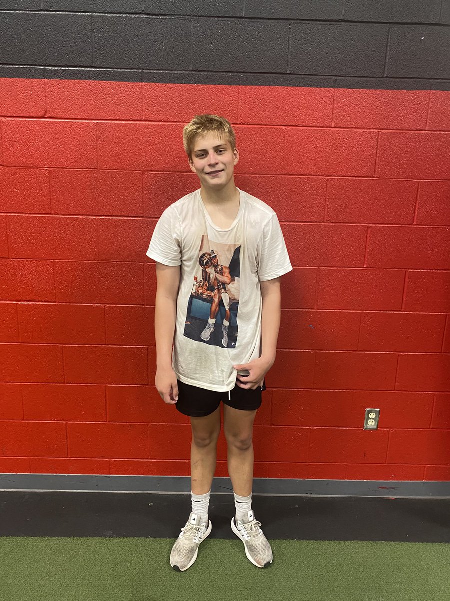Sophomore Tate Clifton was our lifter of the day for Monday, June 9th. Way to go Tate! #TigerLegacy