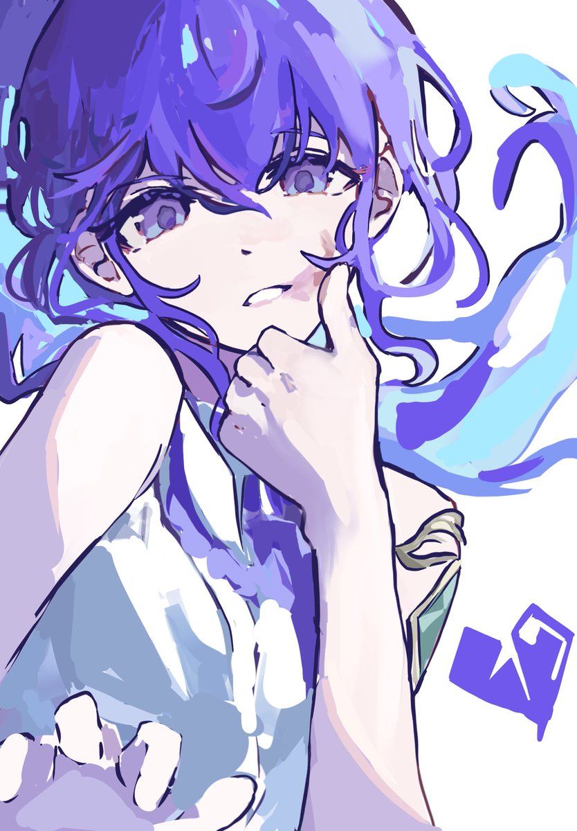 AeRuVa_yes's tweet image. 草草涂一下