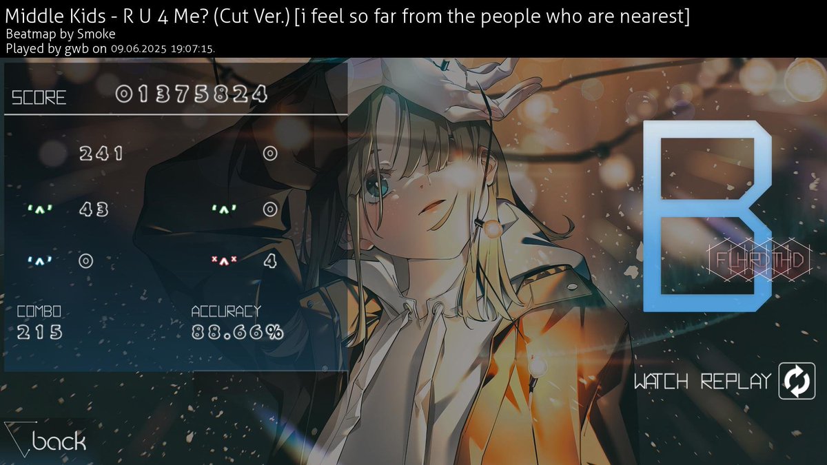 osu! Scores of the Day tweet media