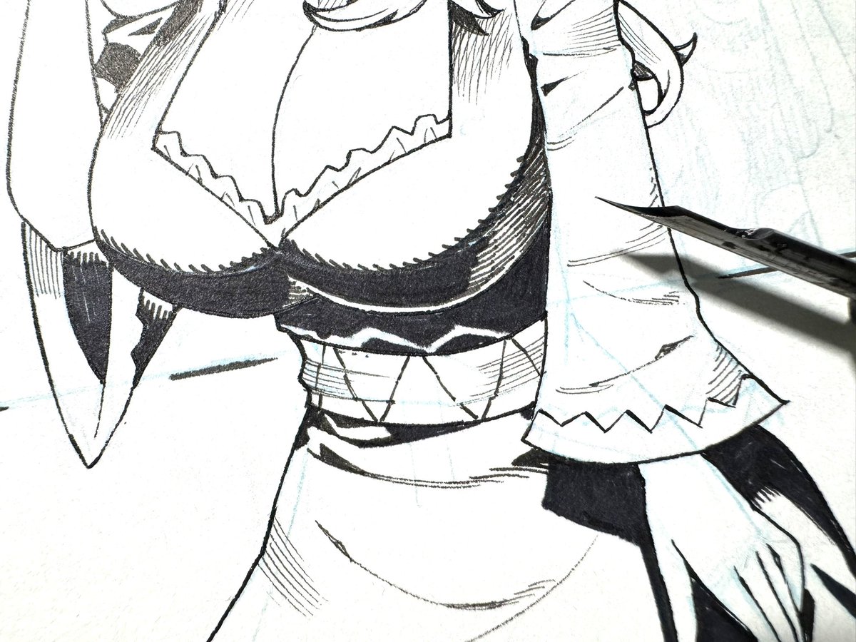 ふぅ。。OP描けたからちょっとMP回復