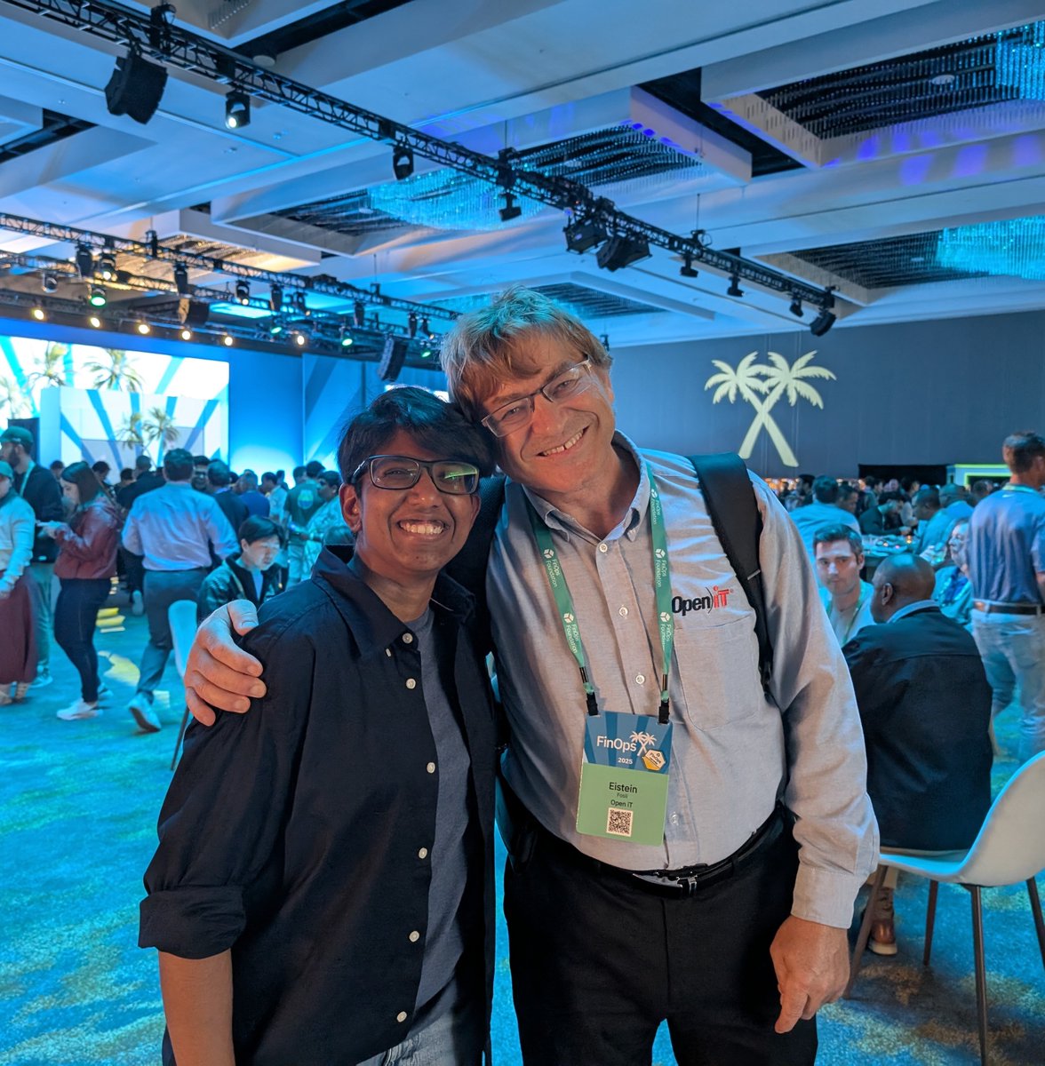 OpeniTInc's tweet image. We had a great time at #FinOpsX! 🌐
Eistein Fosli &amp;amp; Brandi Boyd connected with FinOps leaders to share ideas on cost optimization, software usage, and cloud accountability.
Grateful for all the valuable conversations! 🙌
📸👇
#CloudCost #OpeniT #FinOps