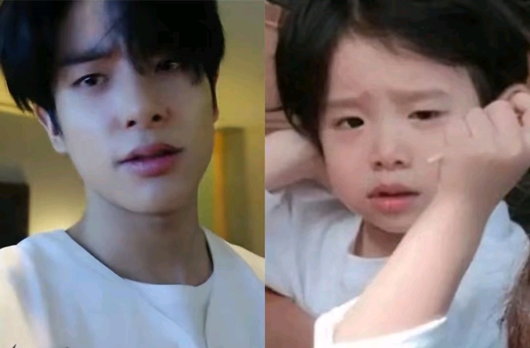 NAUUR WAAAYYY 😭😭😭 even lip linenya pun mirip!!! 😭😭😭