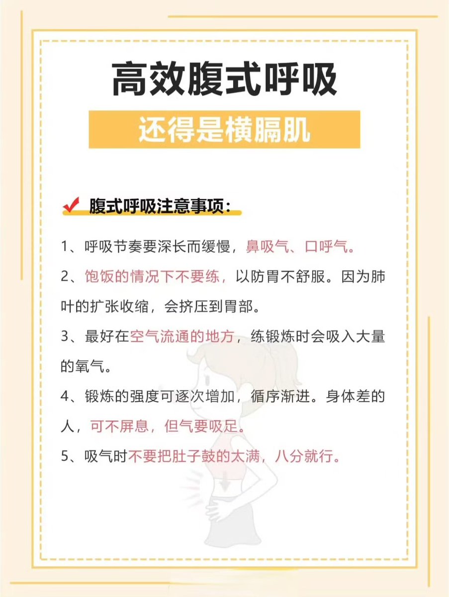 HotmailfromSH's tweet photo. 「掌握腹式呼吸:提升健康与放松的关键技巧」