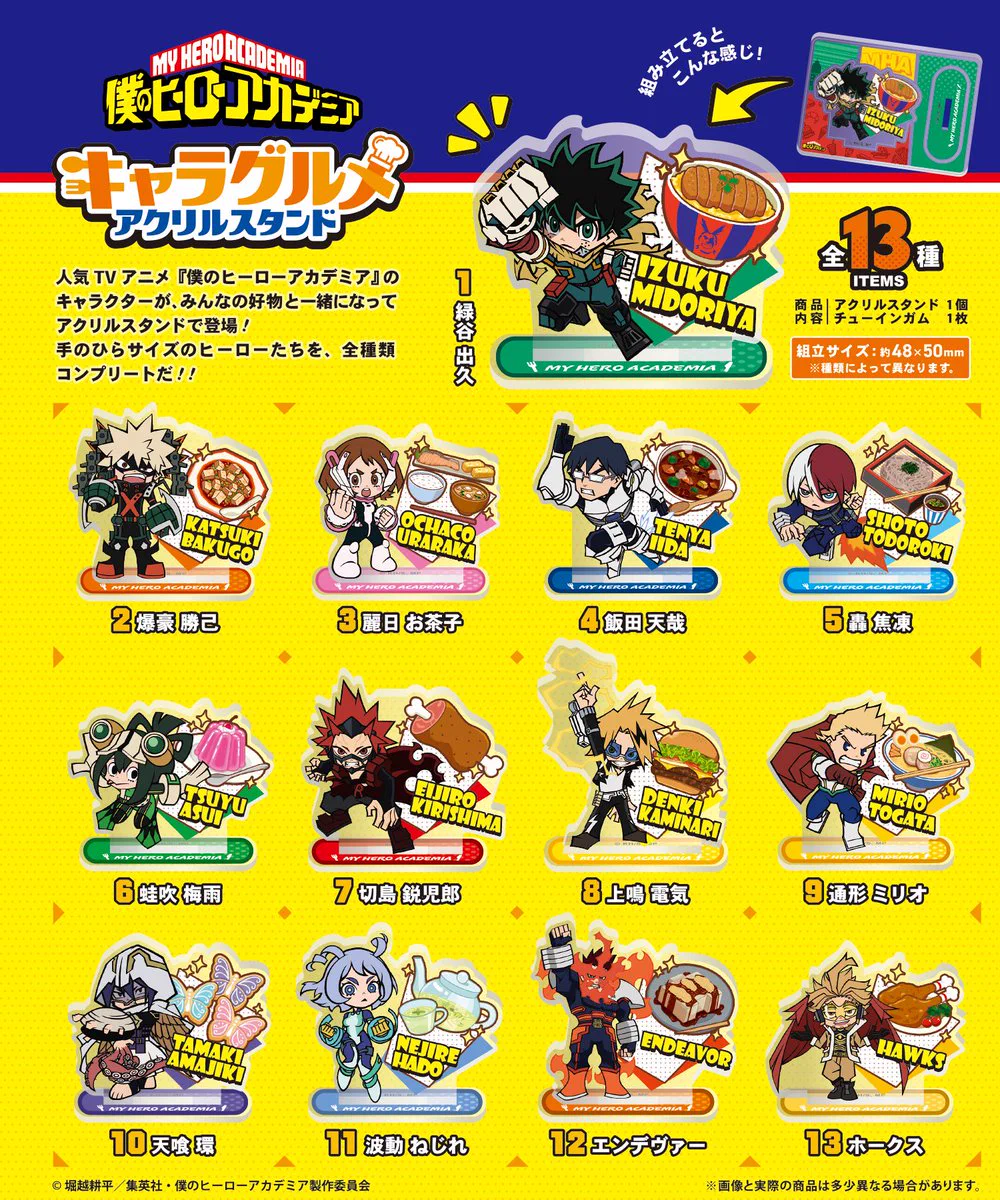 僕のヒーローアカデミア グッズ情報 on X: 