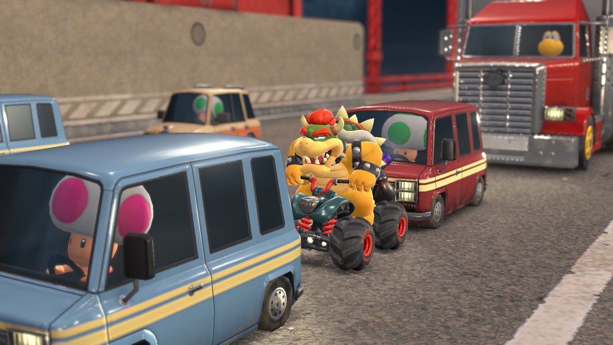 Traffic jam.