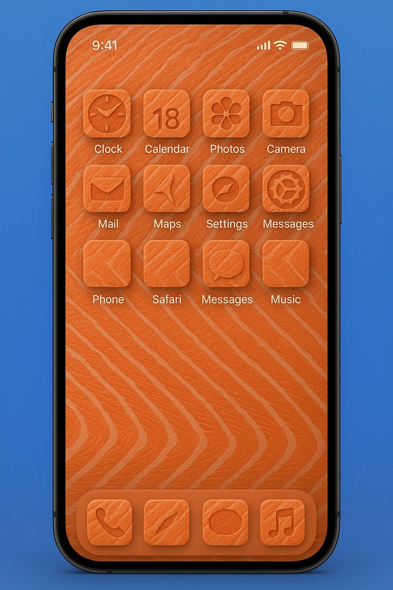 yongfook's tweet image. Some of my last projects before I was fired from Apple. Behold the majestic natural beauty of iOS27 Orangutan, the rustic charm of iOS28 Rattan, the nostalgia of iOS29Candy, and the clean fresh vibe of iOS30Sashimi
