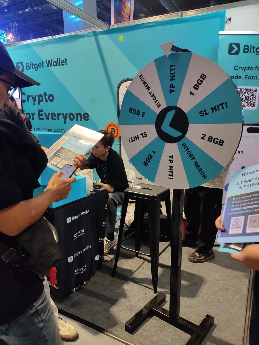 M0000Nwalker's tweet photo. Had a great time with @BitgetWallet at #PhilippineBlockchainWeek 🇵🇭 — exploring how crypto is becoming real for everyday use.

#Crypto4Everyone #PBW2025 @philippinebc_wk https://t.co/Rn1VoNiewY