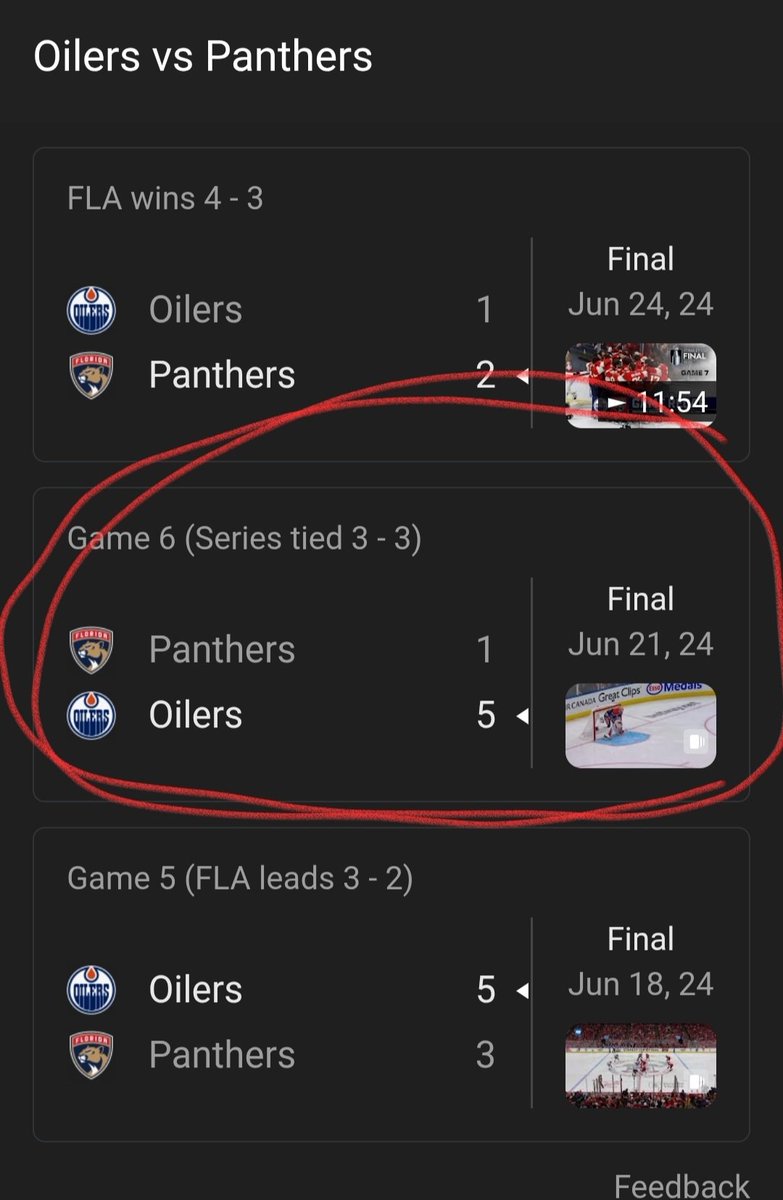 2024 Stanley Cup Final. It happens. Sometimes the wheels fall off. Pick 'em up and get them back on.  LOTS of hockey to play! #LetsGoOilers