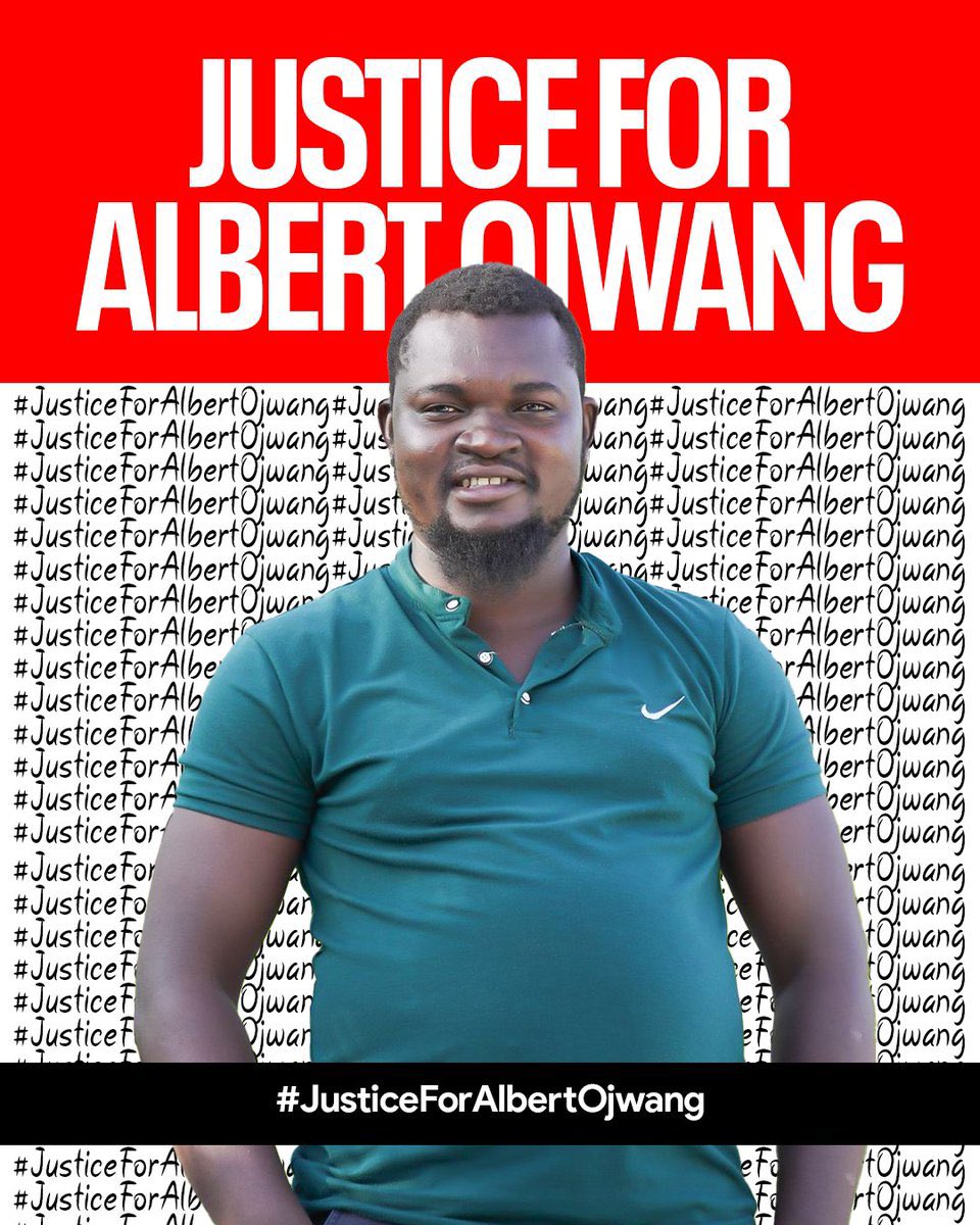 Kama umeamkaa na hasira kama Mimi 
Don't say anything just Retweet 

#JusticeForAlbertOjwang