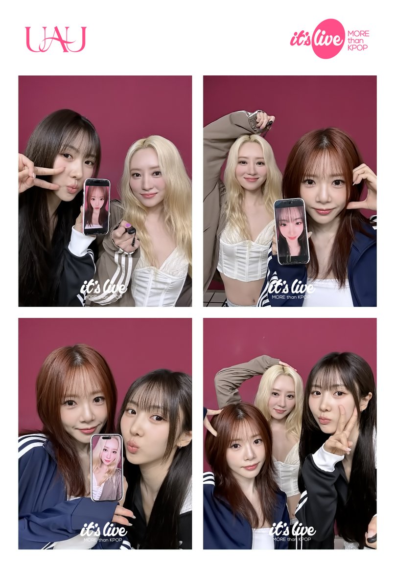 유아유가 추천하는 네컷 포즈!✨
지금 바로 it's Live 틱톡에서 UAU의 잇라네컷 촬영 영상을 확인하세요💗
▶buly.kr/6tbx6bu◀
#itsLive #유아유 #KPOP #잇츠라이브 #잇라네컷 #itsLive4Cut