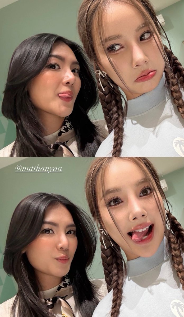 themartinnly's tweet photo. หน้าดื้อ ! 👀💘💘🎀
วันนี้มีคนไปเดินสายด้วย ขอให้มีวันที่ดีค้าบ >< @nutthanyaaa @Antwarinda 🤏🏻
#นัทแอ๊นท์ #NutAnt https://t.co/tKcBBGO9Oj