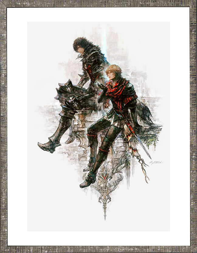 美品　ff16 ファイナルファンタジーXVI 複製原画『幻想の旅路』 祭壇ver2.0（FF16）-2023年10月26日｜鮫井