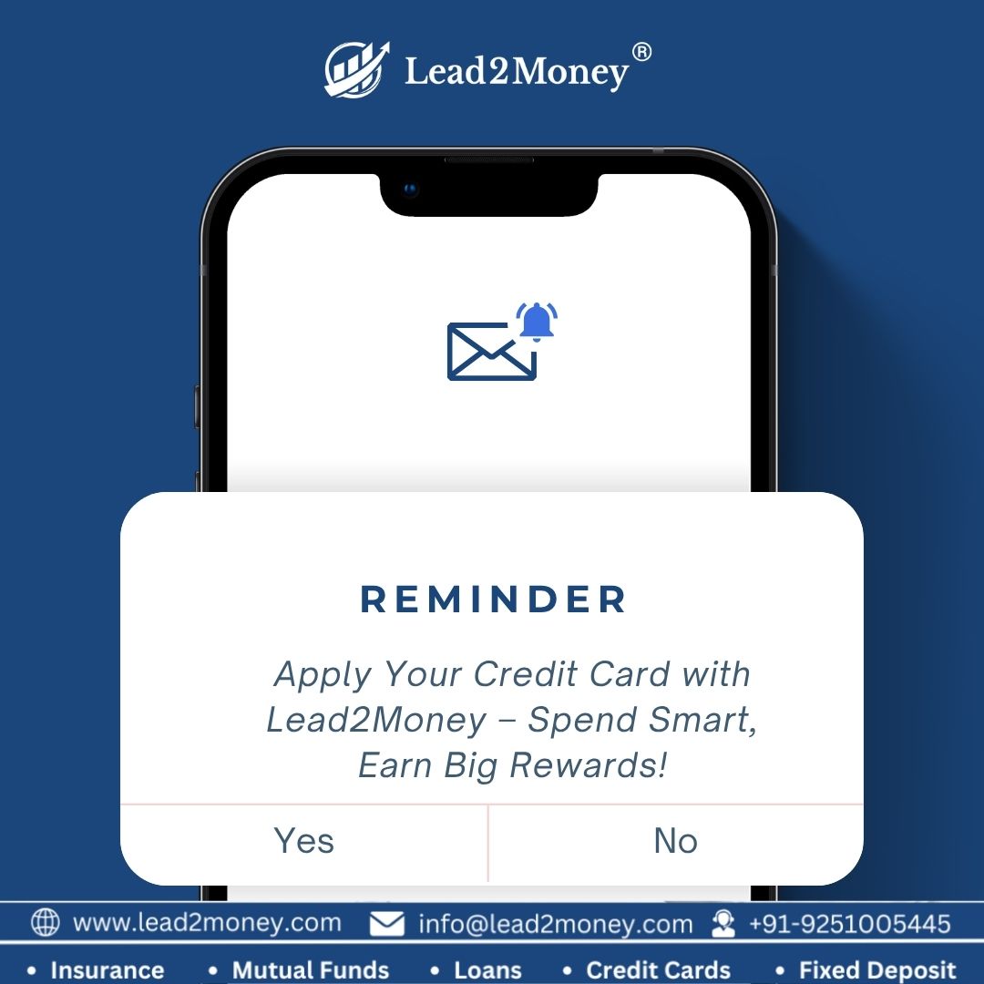 L2MISPL32's tweet image. Apply Your Credit Card with Lead2Money – Spend Smart, Earn Big Rewards!
#creditcard #applycreditcard #EARNREWADS #creditcardtips