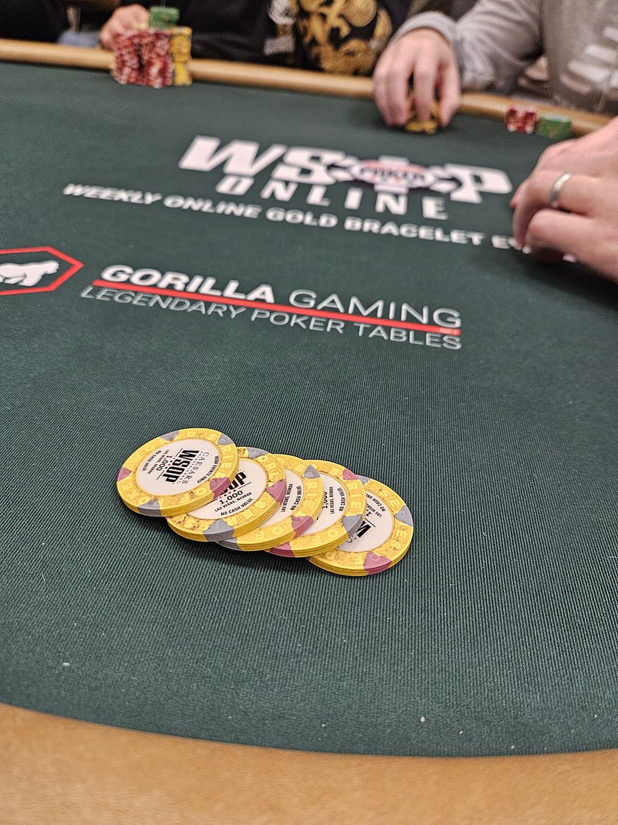Definition of a sweat:

12kbb and the floor has stopped the clock and is trying to determine if we're in the money or going H4H. I'm about to be in the BB. #WSOP2025