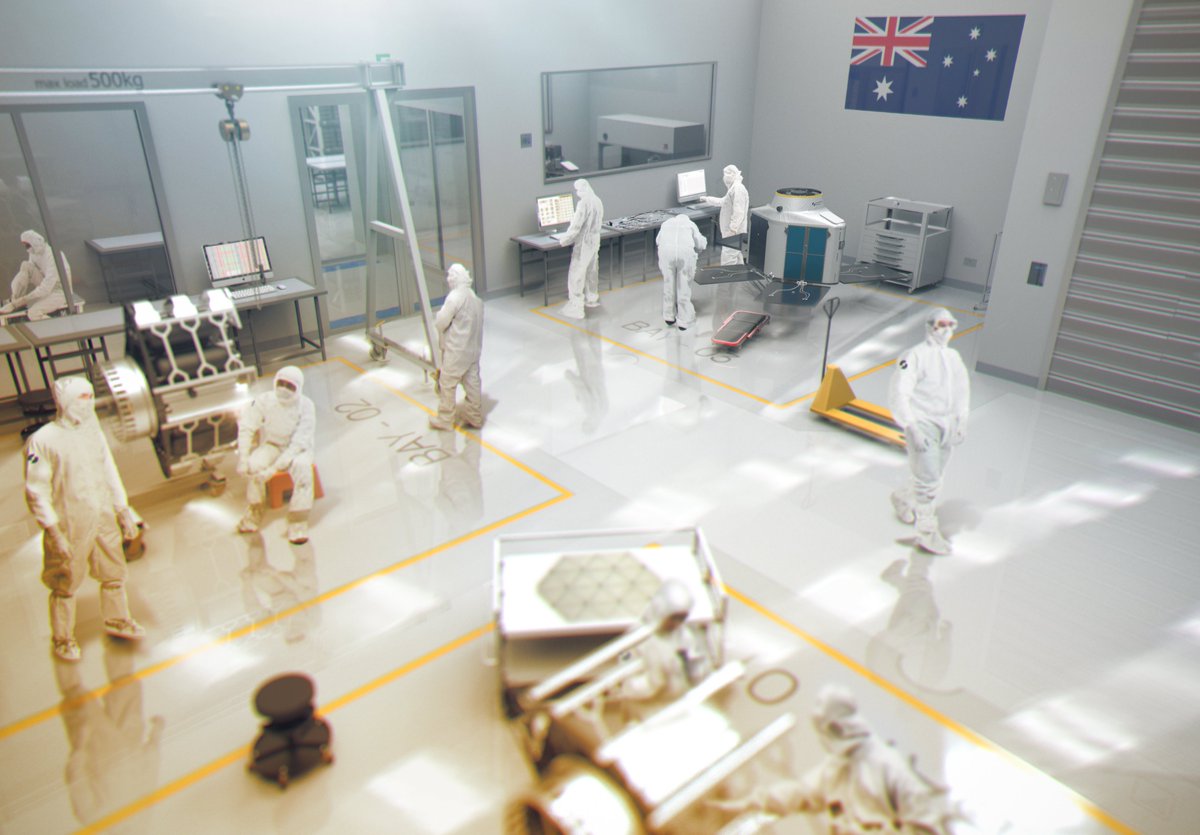 SpaceMachinesCo's tweet image. Australia&apos;s largest small Spacecraft manufacturing facility is here!

This represents more than industrial capability - it&apos;s a fundamental shift for our nation. Australia is transforming: 
From consumer to producer. From reactive to proactive. From vulnerable to resilient.…
