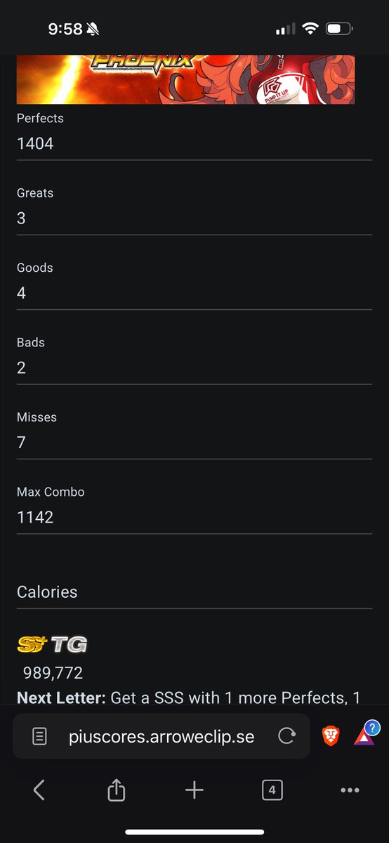 Say sike rn 😭😭
Literally one less non-perfect might have been enough to push me over for the SSS