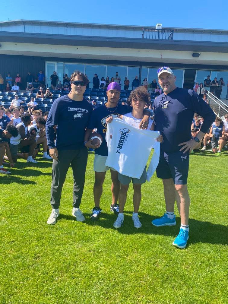 Best receiver at UBC camp 
<a href="/ShoWill33/">Shomari Williams</a> 
<a href="/ubcfbl/">UBC Football</a>