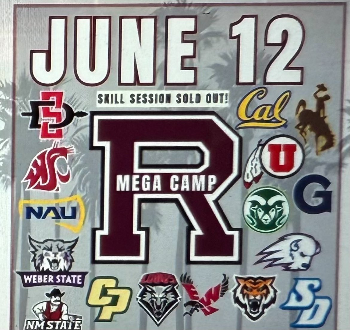 Looking forward to the Redlands camp on june 10th &amp; 12th <a href="/VCSAthletics/">VCS Athletics</a> <a href="/PGregorian/">Paul Gregorian</a>