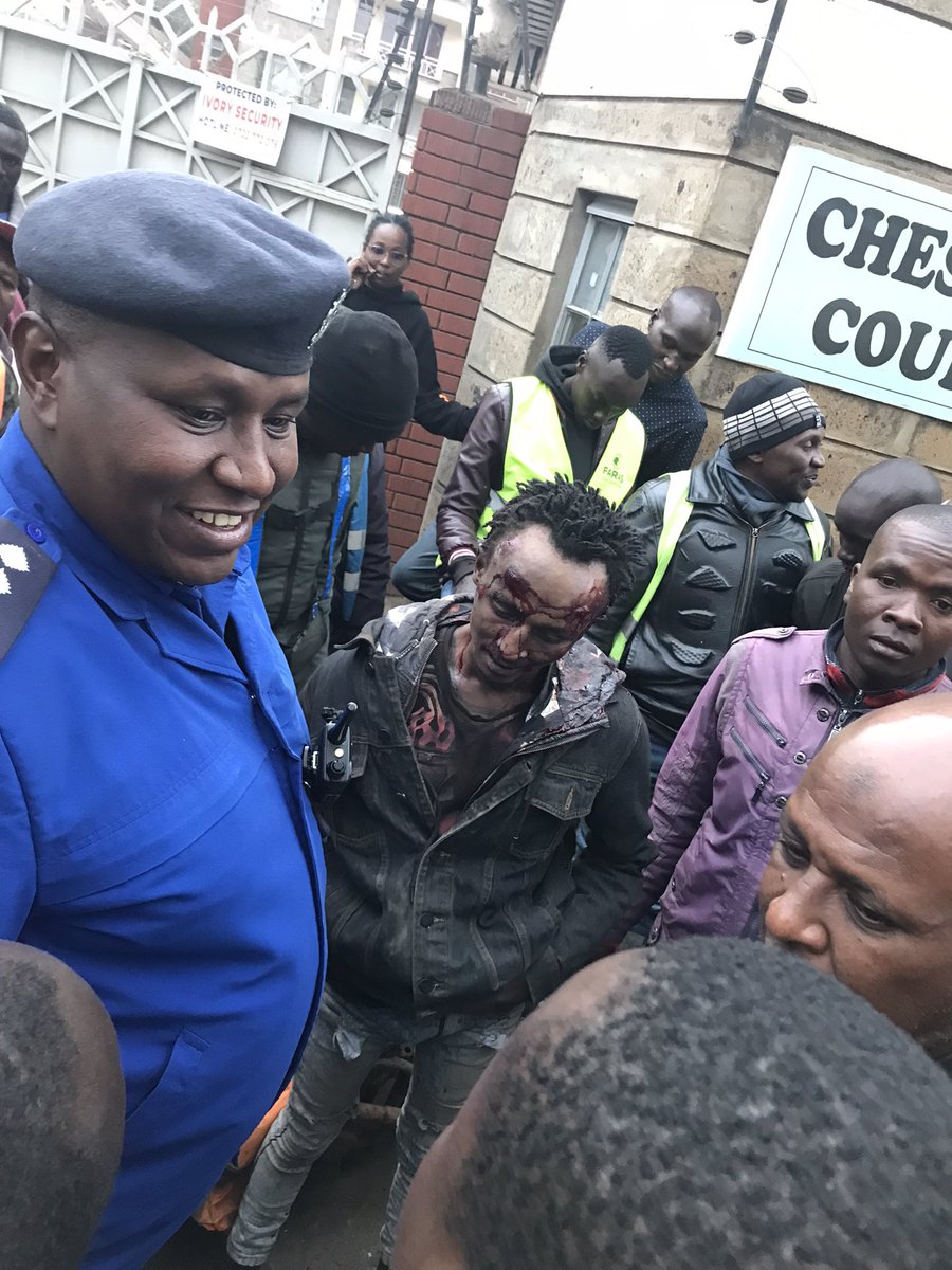 Benardlegate's tweet image. Name: Peter Gichohi 
Position: Deputy OCPD Central Police Station
Offense: Murdering Blogger Albert Ojwang
Number: 0726 119230
Action: Inject 💉💉

#OccupyStatehouse2025 
#JusticeForAlbertOjwang
#RutoMustGoNow 
#RutoMustGo