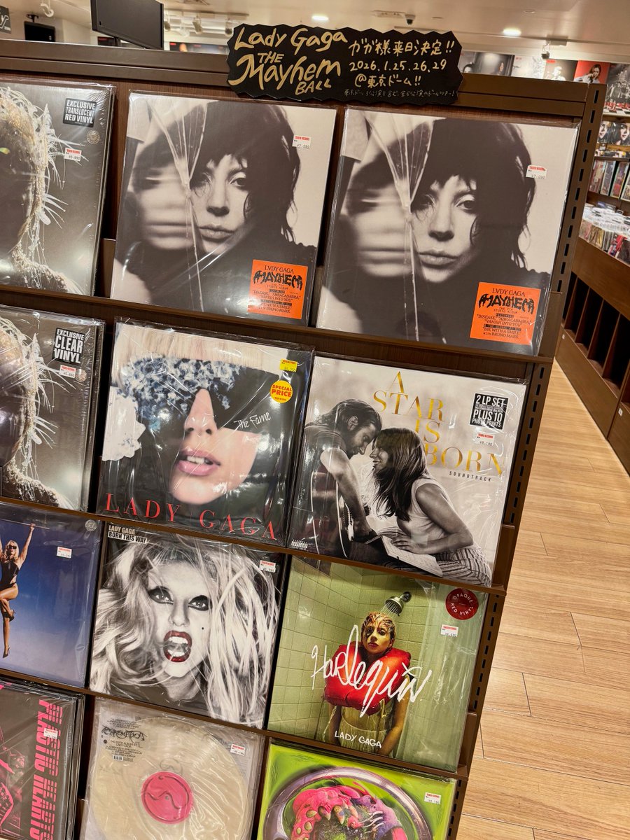 希少⭐️LADY GAGA⭐️レディーガガ⭐️ピクチャーレコード⭐️6枚セット 🪩 Lady Gaga: The MAYHEM Ball 🪩 ガガ様2026年1月に来日公演決定