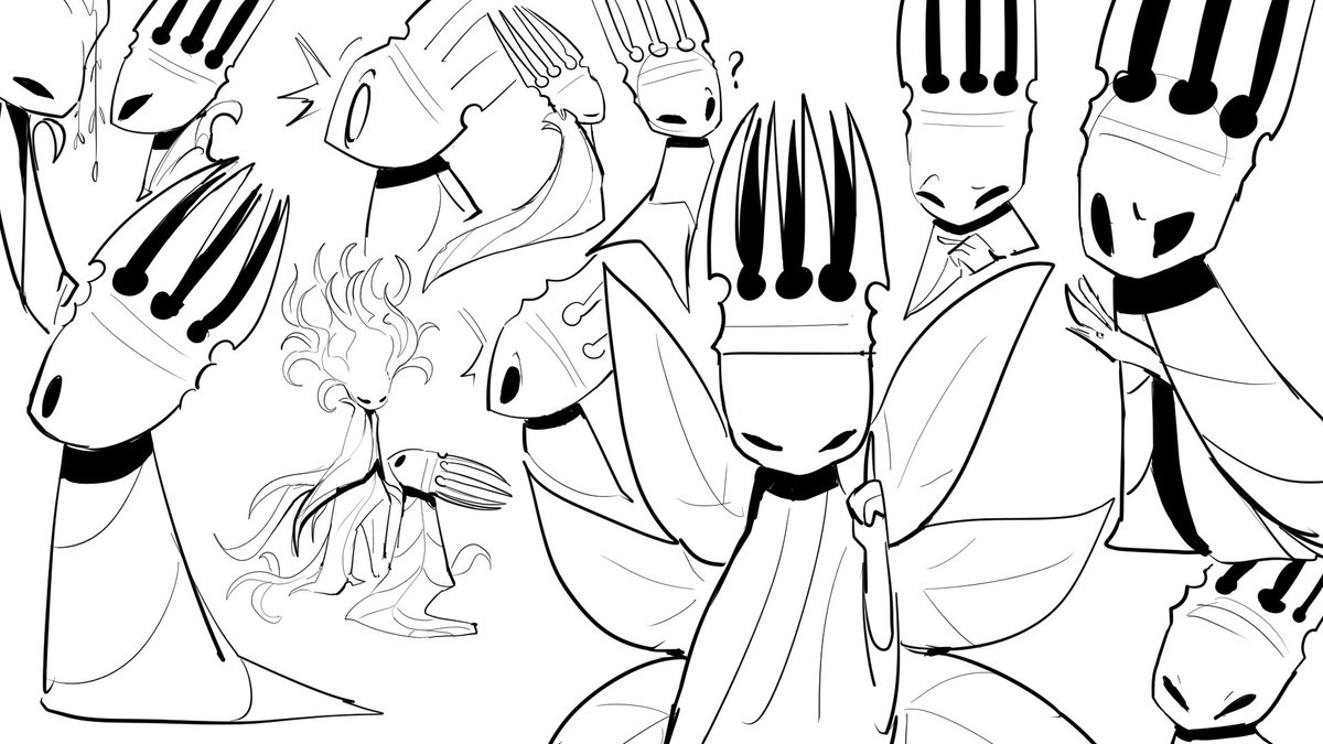 Victoria6545's tweet image. Algunos doodles del Pale king