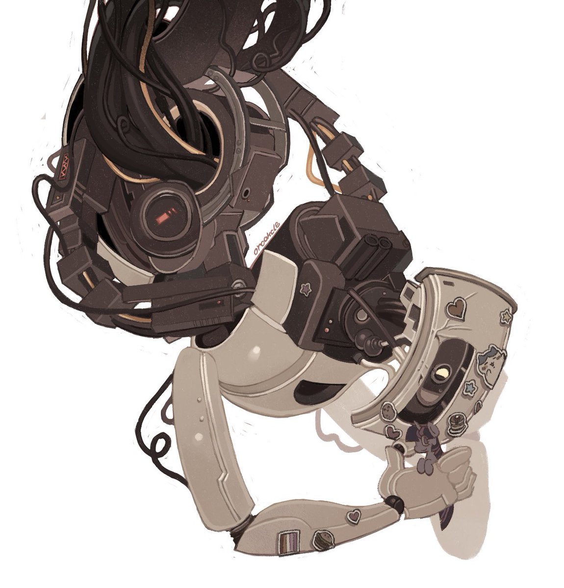 orookcle's tweet image. post this portal fanart when they least expect it
#glados #portal2