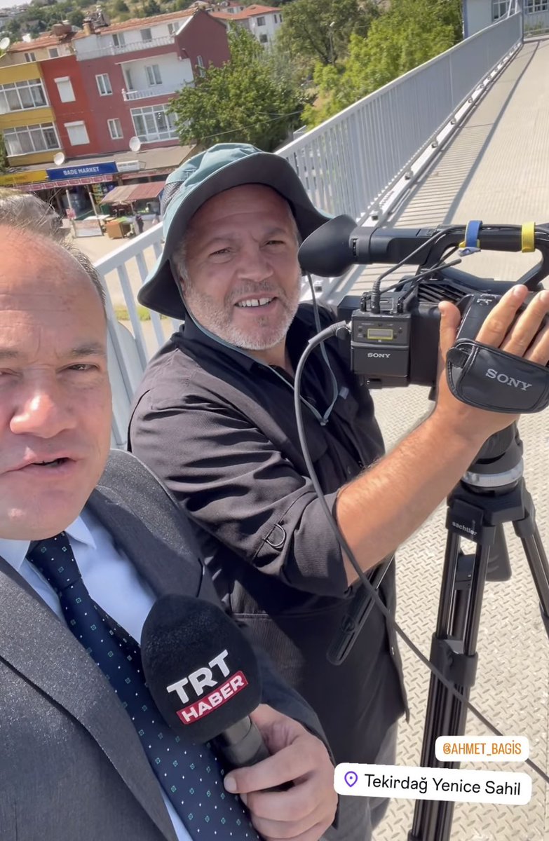 Daha önce ATV’de yıllarca birlikte çalıştığımız, başarılı Urfalı gazeteci Ahmet Bağış, şimdi de TRT’de önemli haberlere imza atmaya devam ediyor.

#SONDAKİKA #Urfa #Şanlıurfa #Siverek  #WeAreMadleen  #FerdiZeyrek #trt <a href="/trthaber/">TRT HABER</a> 
#enginpolattutuklansın 
#EmniyetTabanMaaşaZam