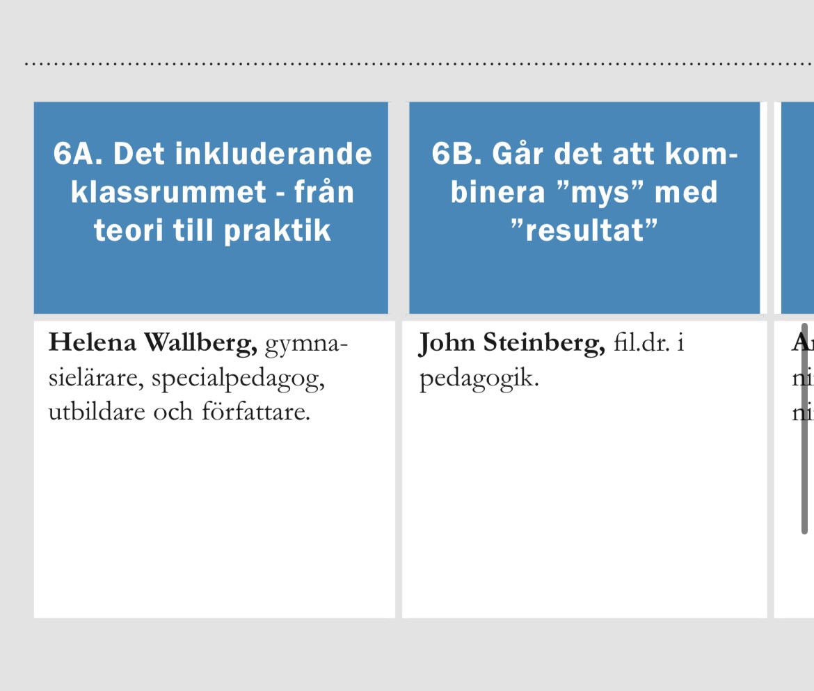Jag såg att facket gjorde reklam för Lärkraft 2025. Här har ni två inspirationsföreläsningar. ❤️