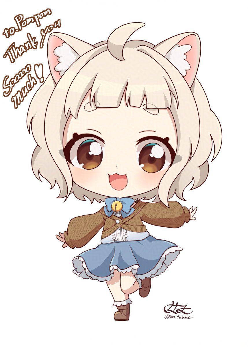 Pompom 🐶💙 Pomeranian Vtuber tweet media