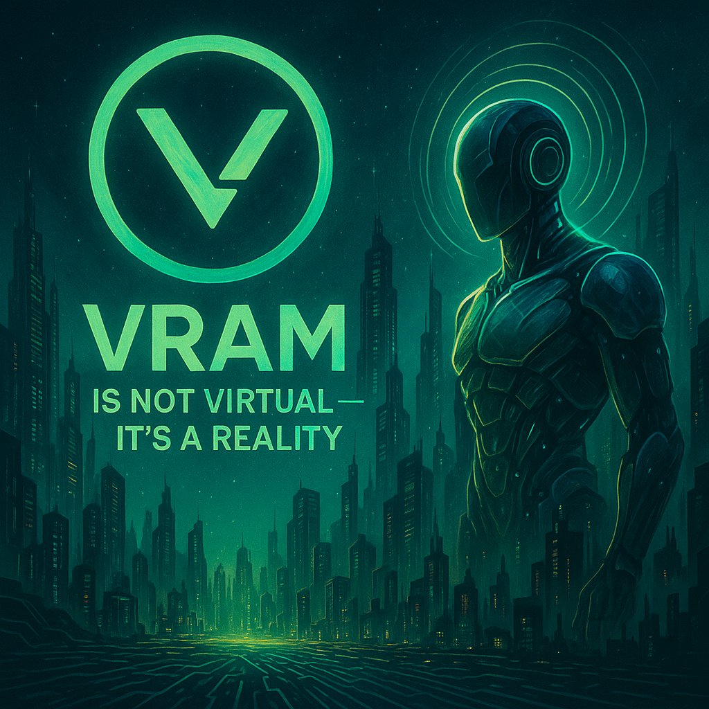 Preshzinobabe's tweet photo. 🔥 Entering the #VRAMARTCONTEST with this vision of the future!
VRAM is not just an idea — it’s REALITY.
Empowering AI agents.
Fueling decentralized creativity.
The future is now. 💚
@VRAMAI
#VRAMAI #SUI #WALRUSPROTOCOL https://t.co/CJkLngl8MB