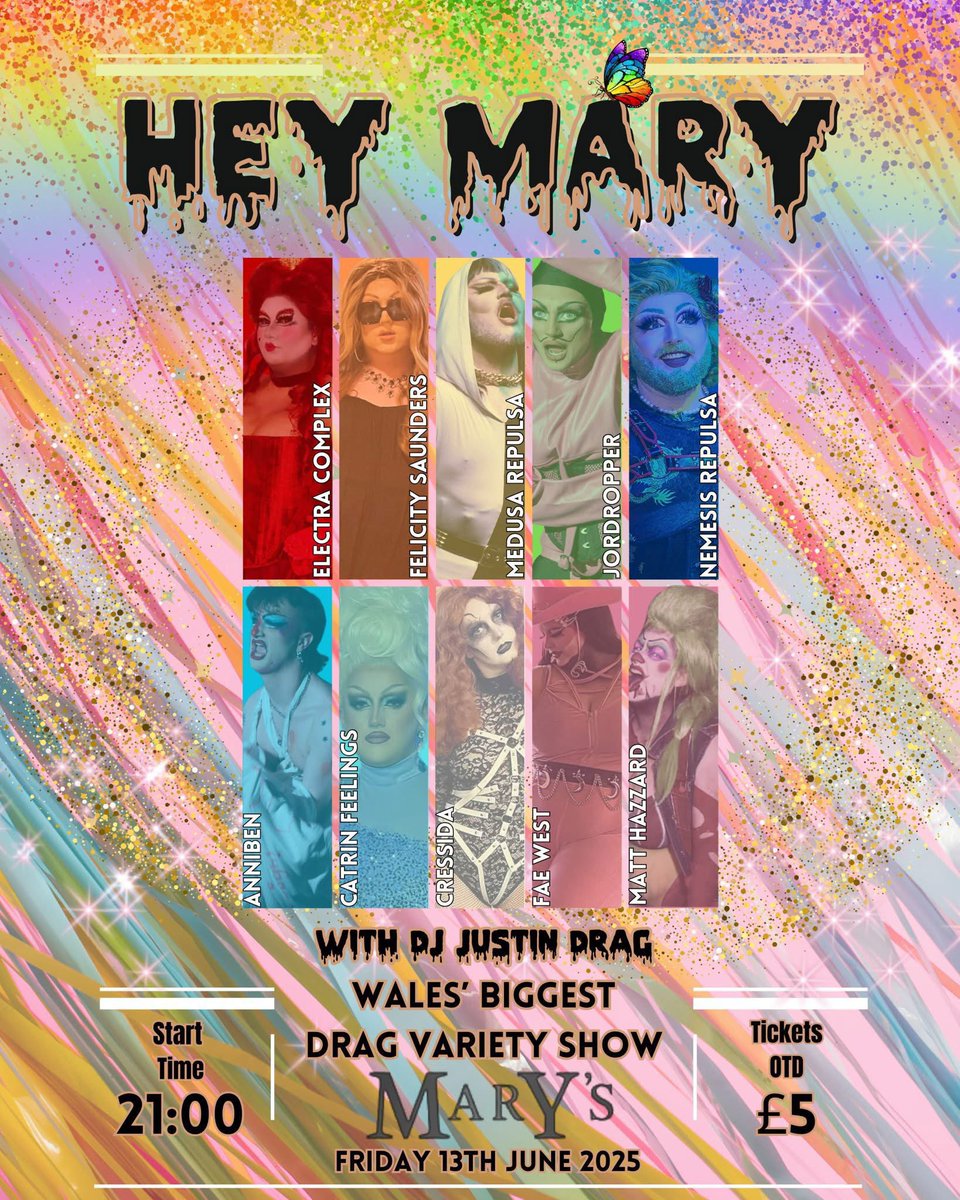 This week at <a href="/MarysCardiff/">Mary's</a> ☺️