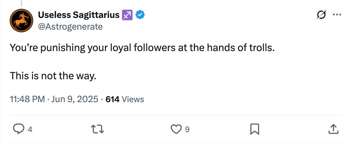 theunipcs's tweet photo. sadly it's what i need to do at this time to make a statement (and let the results speak for themselves!)

perhaps my 'loyal followers' should be more vocal at expressing support and countering haters when they come for me

not just stay 'silent' and then express surprise when i'm forced to take this kind of approach