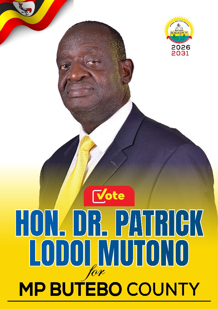 Good morning Uganda. 
Our own Hon DR. Patrick Lodoi Mutono to contest for NRM CEC Vice Chairperson Eastern Region &amp;  Butebo County MP Seat.