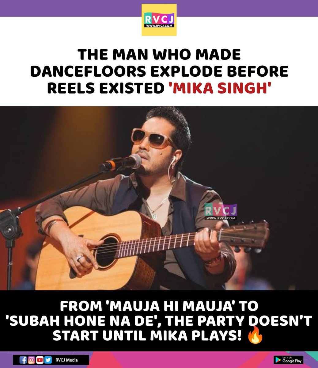 rvcjmovies's tweet image. Happy Birthday Mika Singh!

#mikasingh @MikaSingh