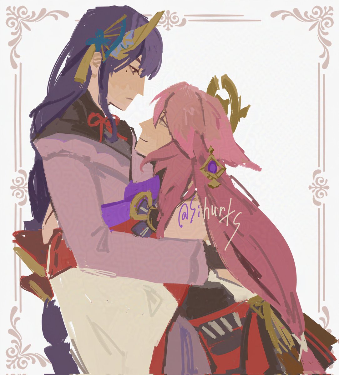 #eimiko for a friend's birthday :3

#GenshinImpact