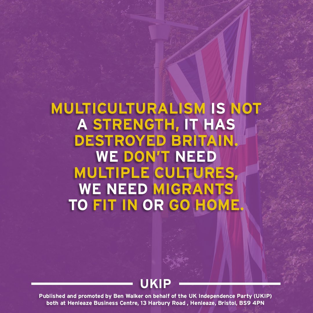Migrants need to fit in or go home.