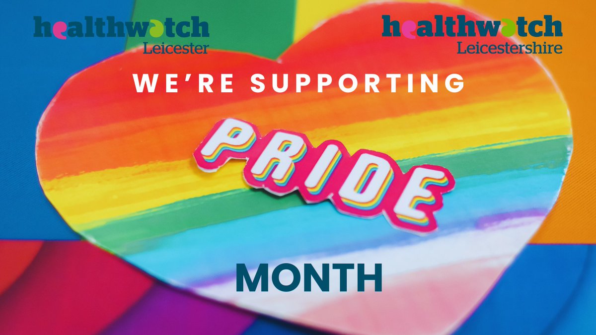 🌈 We support the LGBTQIA+ community in Leicester and Leicestershire and join them in celebrating Pride this June. 

Read our report: 
'Your Voice Matters: LGBTQ+ community experiences of health and care services' healthwatchll.com/wp-content/upl…