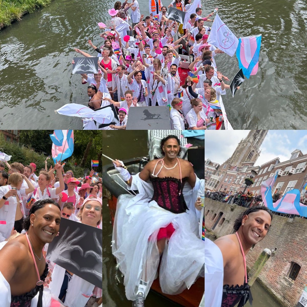doktermo (@doktermo1) on Twitter photo Nabrander <a href="/UtrechtPride/">Utrecht Pride</a> met Roze in Wit (queer healthcare professionals). 🔥 start van #pridemonth 🏳️🌈🏳️⚧️
#utrechtpride #pride #rozeinwit Nabrander <a href="/UtrechtPride/">Utrecht Pride</a> met Roze in Wit (queer healthcare professionals). 🔥 start van #pridemonth 🏳️🌈🏳️⚧️
#utrechtpride #pride #rozeinwit