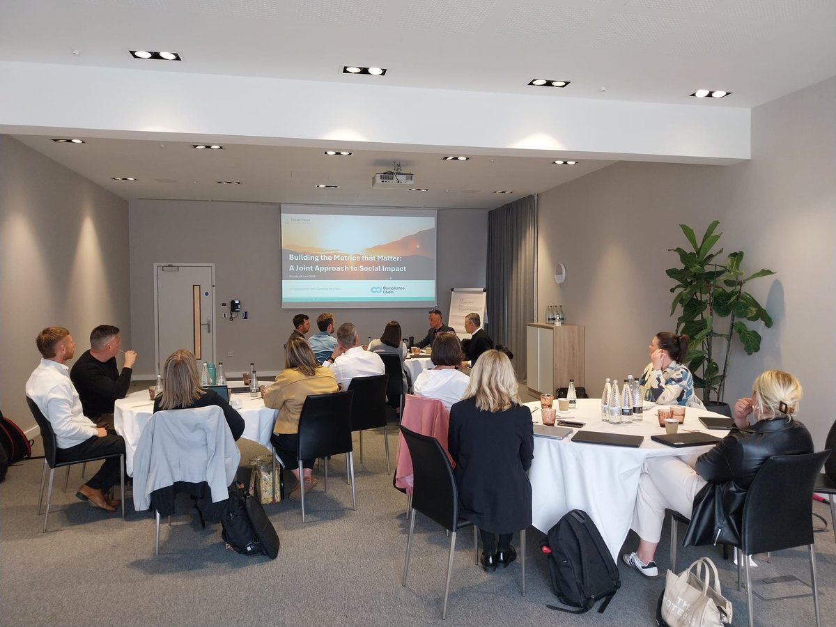 It’s important to us to stay informed and up to date!

That’s why, alongside Social Value Consultancy, we hosted a dedicated Social Value Workshop with our steering group, exploring areas like:

Want to learn more about our Social Value Solution: compliancechain.com/social-value-m…
