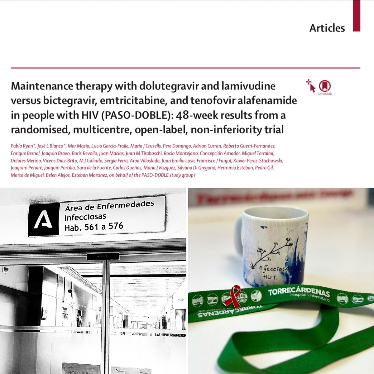 🌟 Nuestros compañeros de la UGC de Enfermedades Infecciosas participan en uno de los ensayos clínicos más relevantes sobre VIH de la actualidad. Se ha publicado en The Lancet HIV, una de las revistas de más alto impacto.