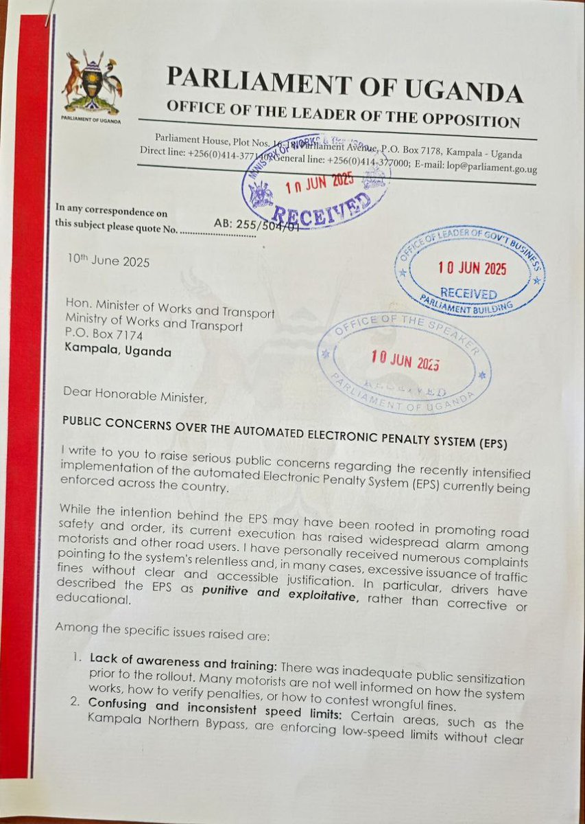 Joel Ssenyonyi tweet media