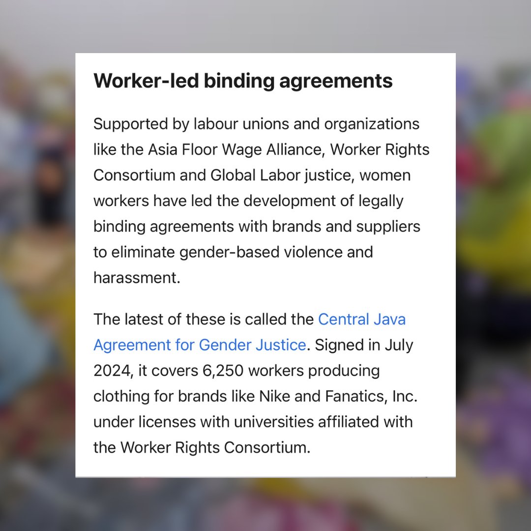 Legally binding deals like the Dindigul Agreement are tackling GBVH in supply chains — but progress is at risk, warn Genevieve LeBaron &amp; Judy Fudge.
Unions, worker monitors &amp; grievance systems are key.
Read their op-ed via <a href="/_TCglobal/">The Conversation Global</a> : theconversation.com/worker-led-pro…