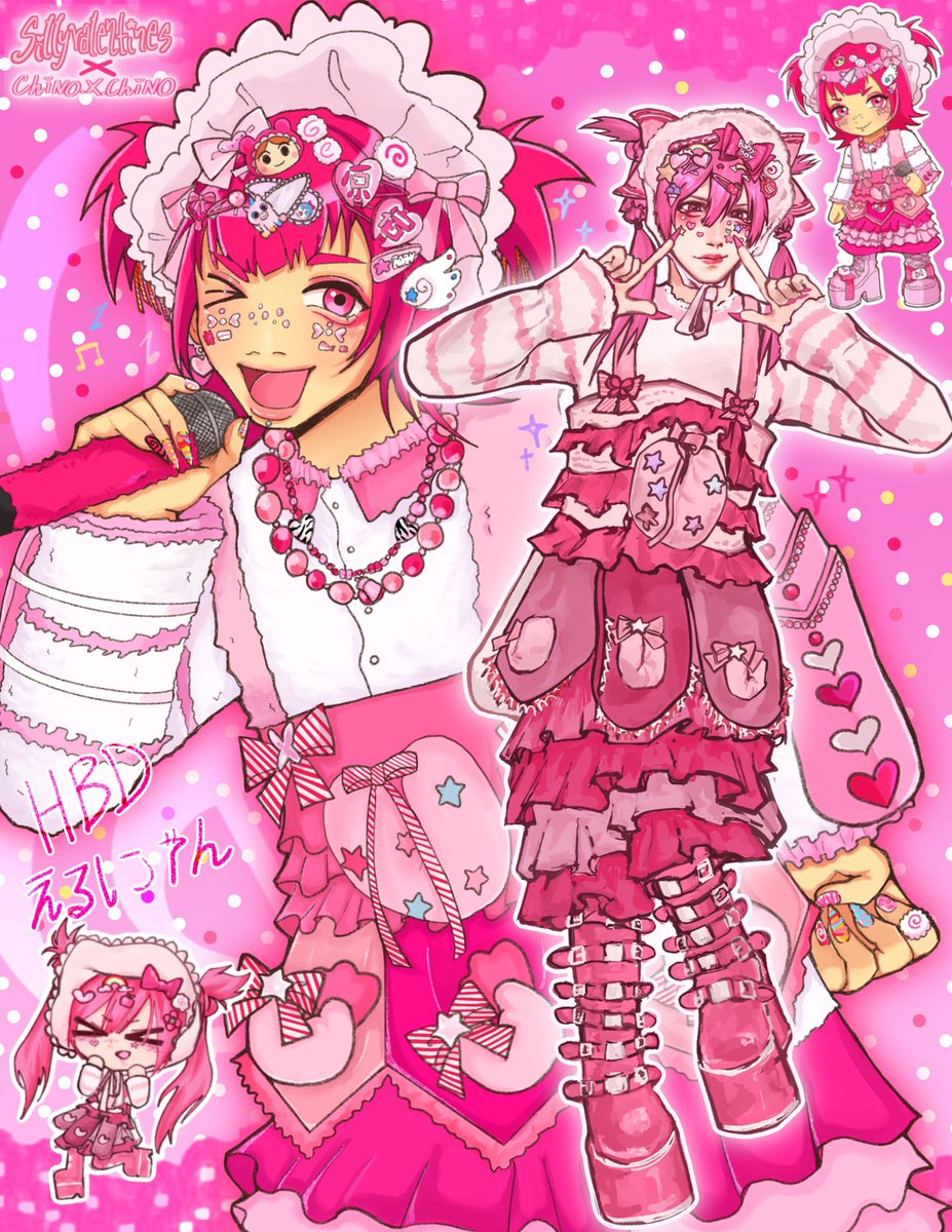 chinochilla's tweet image. @sillyvalentines x @chinochilla collaboration👶
えるにゃんbirthday🍥💕Happy belated birthday 🥳🍥
#進撃のあわけ #shingekinoawake