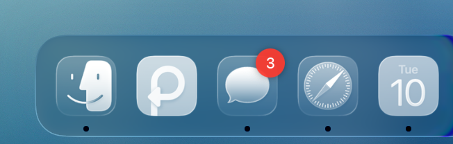 Paste is running smoothly on #macOS26, but the icon needs a bit of polish to match the new Clear appearance 🧐 It’ll be ready in time!